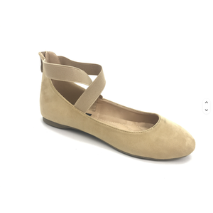 Zapatos Planos de Ballet Cómodos para Mujer, Bailarinas Clásicas con Correa en el Tobillo, Productos Nuevos <span class=keywords><strong>2022</strong></span>, Tiras Cruzadas Elásticas, Cierre Trasero con Cremallera - Product Image 6