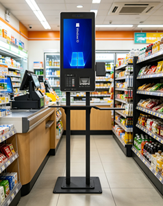 Terminal de Pago con Escáner de Código QR, Kiosco de Autoregistro, Máquina de Pago con Tarjeta de Crédito, Kiosco de Información con Pantalla Táctil - Product Image 1