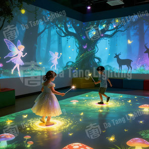 Sistema de Proyección Holográfica Inmersiva Comercial para Niños con Juegos Interactivos para Centros Comerciales y Parques de Diversiones - Product Image 2