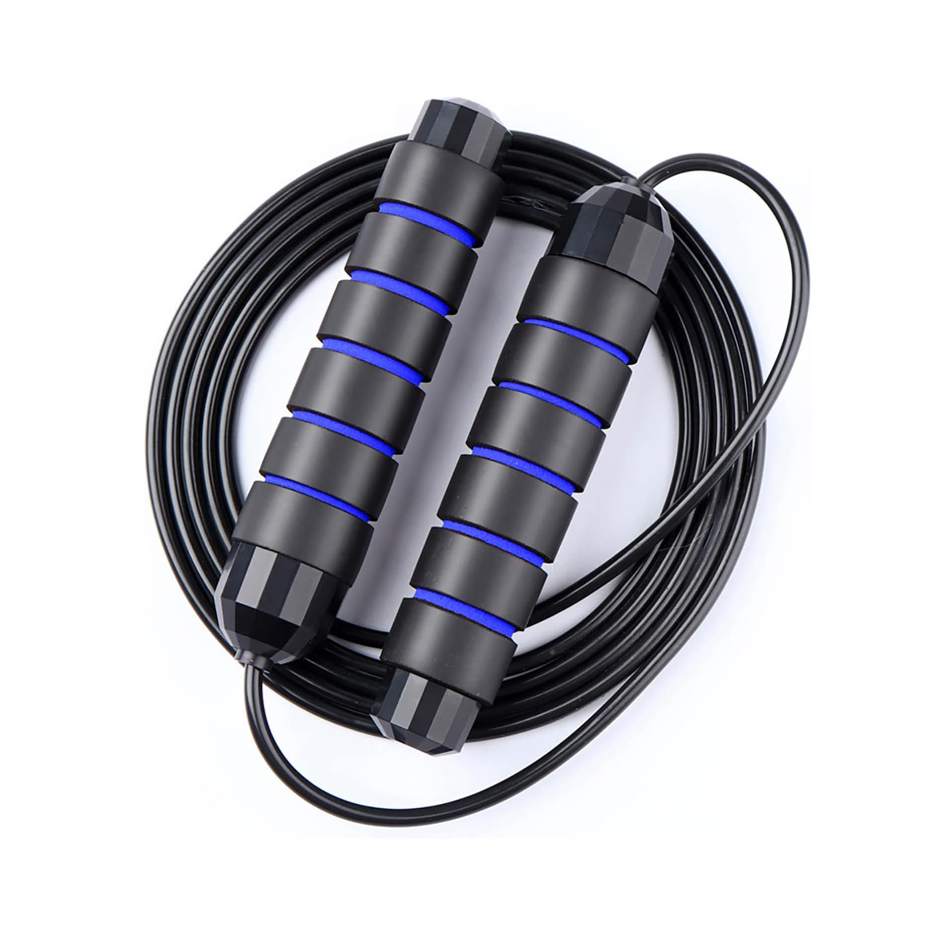 Custom Wholesale Anti-slip Heavy Exercise Fitness Training Skipping Jump Rope With Foam Handle
