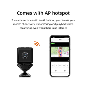 X8 Mini Wifi máy ảnh máy quay phim không dây an ninh nhà DVR chuyển động tầm nhìn bé giám sát an ninh - Product Image 3