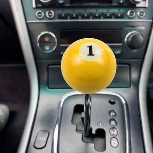JDM, новый дизайн, бильярдный шар из смолы, головка переключателя, гоночный автомобиль, стиль, производительность, круглый шар, ручка переключения передач, детали салона автомобиля - Product Image 3