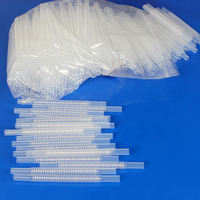Tuyau de refroidissement FEP ondulé transparent haute pression certifié ISO9001 pour système de refroidissement liquide de centre de données LKESS