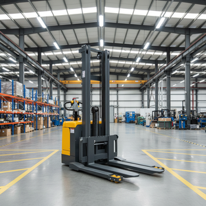 YG Fast Delivery 2m 3m 4m Pallet Stacker Electric Stacker Forklift 1500kg 2000kg Full Electric Stacker Cheapest