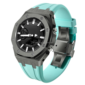 Mod Kit G Shock <span class=keywords><strong>Ga2100</strong></span> Bracelet et boîtier de montre en acier inoxydable pour Oak G Shock <span class=keywords><strong>Ga2100</strong></span> - Product Image 1