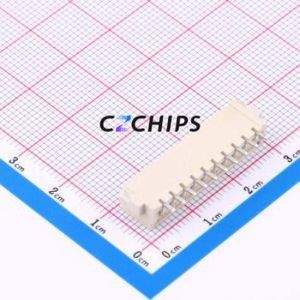 BX-XH2.54-10PWT Wire-to-Board Pin Header SMD,P=2.54mm,Horizontal Mount Connector 1x10P 2.5mm Horizontal Mount XH - Product Image 2