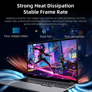 Portátil para Juegos de 16.1 Pulgadas 16:10 RTX3050 I7-9750H 6 Núcleos 2.6GHz GDDR6 Alto Rendimiento Refrigeración 60Hz 1920x1200 SSD 32GB Inglés 16.1-i - Product Image 4
