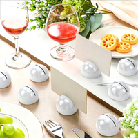Porte-cartes de visite en bois, support moderne et simple pour photos et notes, support décoratif pour cartes de nom de table de mariage