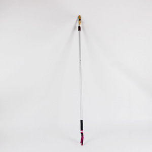 Sécatrices télescopiques Gisen 3-4 mètres en alliage d'aluminium, outils de ramassage manuels rose et jaune - Product Image 1
