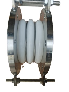 Compensateur flexible à soufflet en acier inoxydable forgé, galvanisé à haute pression, avec revêtement PTFE, 1 pièce pour applications chimiques - Product Image 3