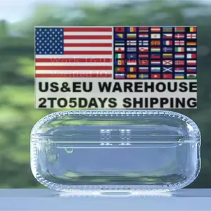 US And EU Warehouse Suitable For Airpods Pro2 Pro Airpods3 Airpods2 Earphone Charging Case Silicone Case Accessories