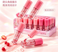 Sheglen Gloss à lèvres transparent pailleté repulpant, Maquillage cosmétique végétalien, Marque privée, Personnalisable, Vente en gros