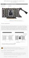 Carte graphique PCIe 80G 885 pour station de travail, GPU GDDR6 avec ventilateur de refroidissement, adaptateur d'affichage VGA DVI, GPU H100 80G 885 à noyaux tenseurs