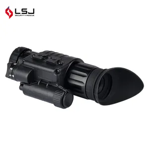 Gafas de visión nocturna de mano LSJ Real Euro Gen III, alcance Monocular para caza, visores y accesorios de alta calidad