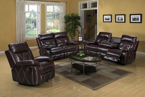 Sofá de Esquina para Sala de Estar, Sofá Seccional de Cuero de Lujo, Muebles para Sala de Estar, Canape, Sofá Reclinable Eléctrico para Cine en Casa - Product Image 6