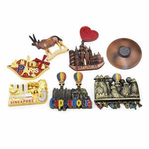 Imán de Refrigerador de Aleación de Zinc Fundido a Presión con Diseño Personalizado, Imanes de Metal con Forma Personalizada en 3D para el Refrigerador - Product Image 1