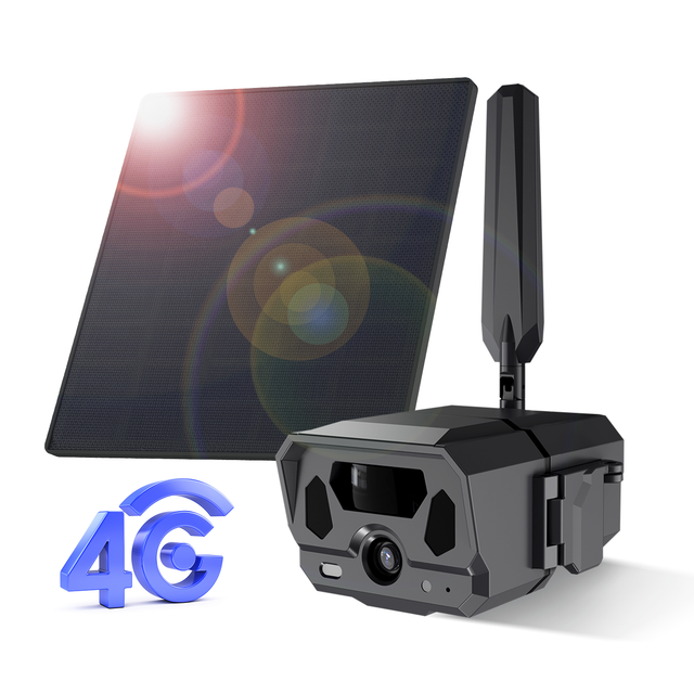 Willfine G100 Outdoor 4g Lte Cellular Solar Security Camera for Farm Pasture Manor