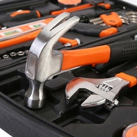 Juego de Herramientas para el Hogar, Caja de Herramientas Multifuncional, Kit de Herramientas Manuales Combinadas para Electricistas y Carpinteros