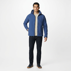 Chaqueta Softshell Impermeable con Capucha para Hombre, Diseño Ligero 2026, Hecha a Medida, Precio de Fábrica al por Mayor - Product Image 1