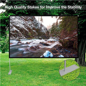 ผ้าฉายภาพขนาดใหญ่สำหรับฉายภาพด้านหน้าและด้านหลัง ผ้าฉายภาพ 3 มิติ โฮโลแกรม PVC - Product Image 6