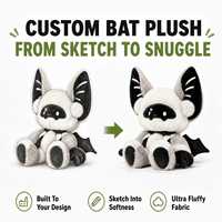 Peluche loup noir et blanc personnalisée pour Halloween, en polyester et coton PP, brodée, anti-stress, vente directe usine, OEM ODM, animal en peluche