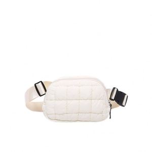 Venta al por mayor de fábrica: Riñonera acolchada de color caramelo para mujer, bolso de cintura, bandolera, bolsa de pecho acolchada para deportes al aire libre - Product Image 6