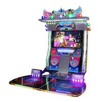 Machine de jeu de poussoir à pièces Chenshou 55 pouces LCD 2 joueurs, machine de danse, Just Dance, machine de jeu d'arcade