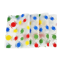 Tapis de table en PVC transparent avec logo personnalisé, motifs et tailles sur mesure, non toxique, sûr pour la salle à manger et le bureau, vente en gros pour les fournisseurs de tapis de table