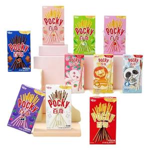 Vente en gros de biscuits Pocky Sticks 55g boîte d'emballage de biscuits croustillants enrobés de chocolat saveur fromage à la crème collations sucrées asiatiques - Product Image 6