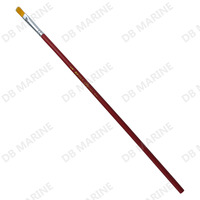Pinceaux plats à poils de qualité industrielle et bricolage IMPA 510181-89 avec manche en bois, longueur des poils de 1 pouce, OEM disponible