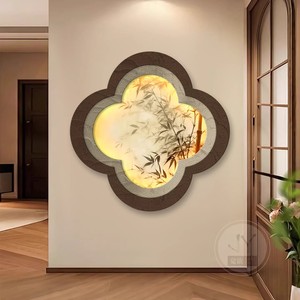 Nuova Pittura Zen in Arenaria Stile Cinese Eco-Friendly ad Alta Risoluzione, Resistente all'Acqua, per Pareti Interne del Soggiorno - Product Image 3
