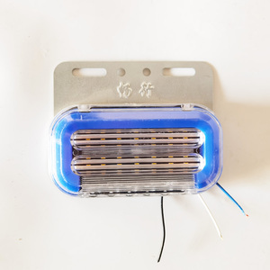 ไฟเลี้ยวข้างรถพ่วงแบบยูนิเวอร์แซล 24V LED กันน้ำ พร้อมไฟส่องพื้น - Product Image 2