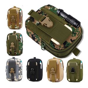 High Quality <b>Men</b> Tactical Fanny Pack Waterproof Nylon Belt Mobile Phone <b>Pouch</b> Wallet Travel Tool Tactical Waist Bag - Product Image 5