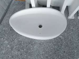 Lavabo <span class=keywords><strong>de</strong></span> salle <span class=keywords><strong>de</strong></span> bain moderne <span class=keywords><strong>haut</strong></span> <span class=keywords><strong>de</strong></span> <span class=keywords><strong>gamme</strong></span> en céramique colorée avec drain intégré, disponible en plusieurs couleurs pour lavabo <span class=keywords><strong>de</strong></span> toilettes - Product Image 5