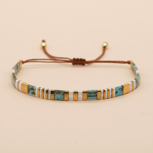 Bracelets en perles <span class=keywords><strong>TILA</strong></span> pour femmes, style bohème, perles de verre colorées, chaîne réglable faite à la main, nouveau bijou cadeau, <span class=keywords><strong>perle</strong></span> - Product Image 2