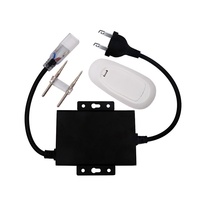 Variateur de lumière LED 750W 1500W avec télécommande/Bluetooth/Tuya WiFi, contrôleur LED AC220V 2 broches, dimmable pour bande LED néon monocolore