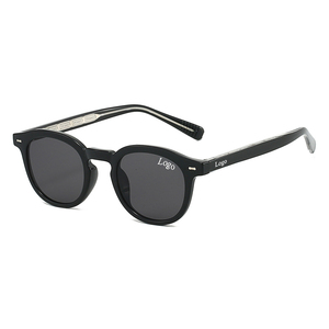 Gafas de Sol Retro Tr90 con Protección UV 2026, Diseños al por Mayor, Gafas de Sol Redondas para Hombre - Product Image 1