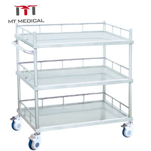 Mt Medisch Ziekenhuis Chirurgisch <span class=keywords><strong>Instrument</strong></span> <span class=keywords><strong>Trolley</strong></span> Roestvrij Staal Dressing <span class=keywords><strong>Trolley</strong></span> Voedsel <span class=keywords><strong>Trolley</strong></span> Warm En Koud - Product Image 2