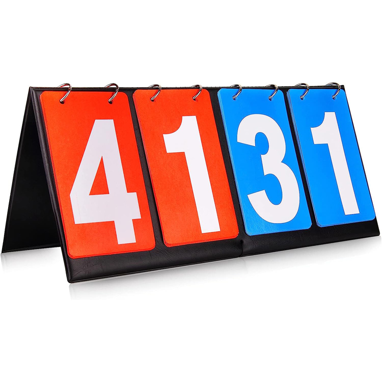 LED Scoreboard With Tripod & Remote - Digital Score Keeper For Basketball, Tennis, Cornhole, Volleyball & More