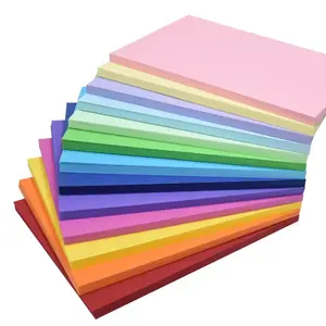 Carta da costruzione colorata per cartoncino a colori formato A4