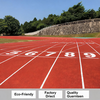 Expédition rapide DDP, granulés de caoutchouc EPDM, piste athlétique extérieure, excellente élasticité, durable, piste de luge intérieure pour salle de sport, provenant de Chine