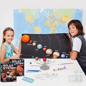 Science Astronomy Learning <span class=keywords><strong>Toys</strong></span> 3D <span class=keywords><strong>Planet</strong></span> Model Stem Kit modello sistema solare per bambini - Product Image 3