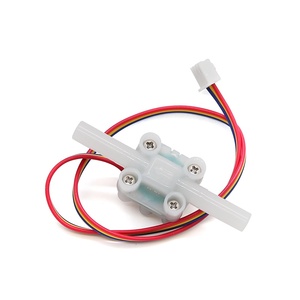 เครื่องวัดอัตราการไหล PVDF รุ่น ZJTM-04A แบบพัลส์เอาท์พุต อุปกรณ์ความงาม เซ็นเซอร์สวิตช์วัดการไหลแบบฮอลล์เอฟเฟคท์ 0.1-4 ลิตร/นาที สำหรับการวัดปริมาณน้ำ - Product Image 1