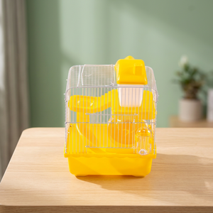Cage en fer réglable, résistante à l'eau, facile à assembler, suspendable pour hamster, oiseau, lapin - Product Image 1