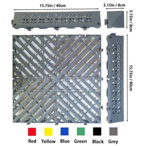 Carrelages de sol de garage en PP au design moderne Carreaux de sol Dalle de sol pour carreaux de grille de garage en plastique - Product Image 2