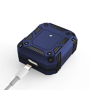 Custodia per auricolari antiurto in TPU per Apple per <span class=keywords><strong>Airpods</strong></span> 1/2/3/4 Pro copertura in plastica Pro2 con gancio - Product Image 2