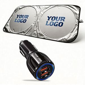 Factory Wholesale Logo Folding Outdoor Front Windshield Sunshade <b>Shades</b> for Business Promo Car Gift Advertising - Product Image 1