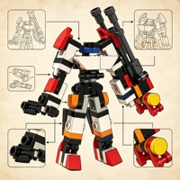 DIY Montajlı Meka Füze Robotu Yapı Taşları Seti 83 Parça Eğitici STEM Bilim Kurgu Modeli Yapı İnşaat Tuğlaları Seti