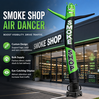 Ensemble de danseurs gonflables imprimés sur mesure pour magasin de tabac, Sky Dancer avec flèches directionnelles, idéal pour la célébration de l'ouverture d'un magasin