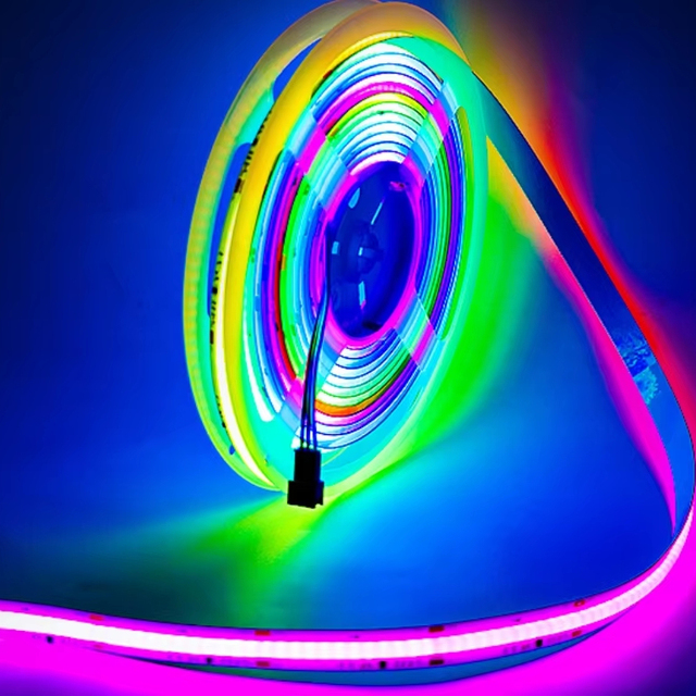 FCOB 12/24V Addressable RGBW RGB CCT COB LED WaterproofLED Strip